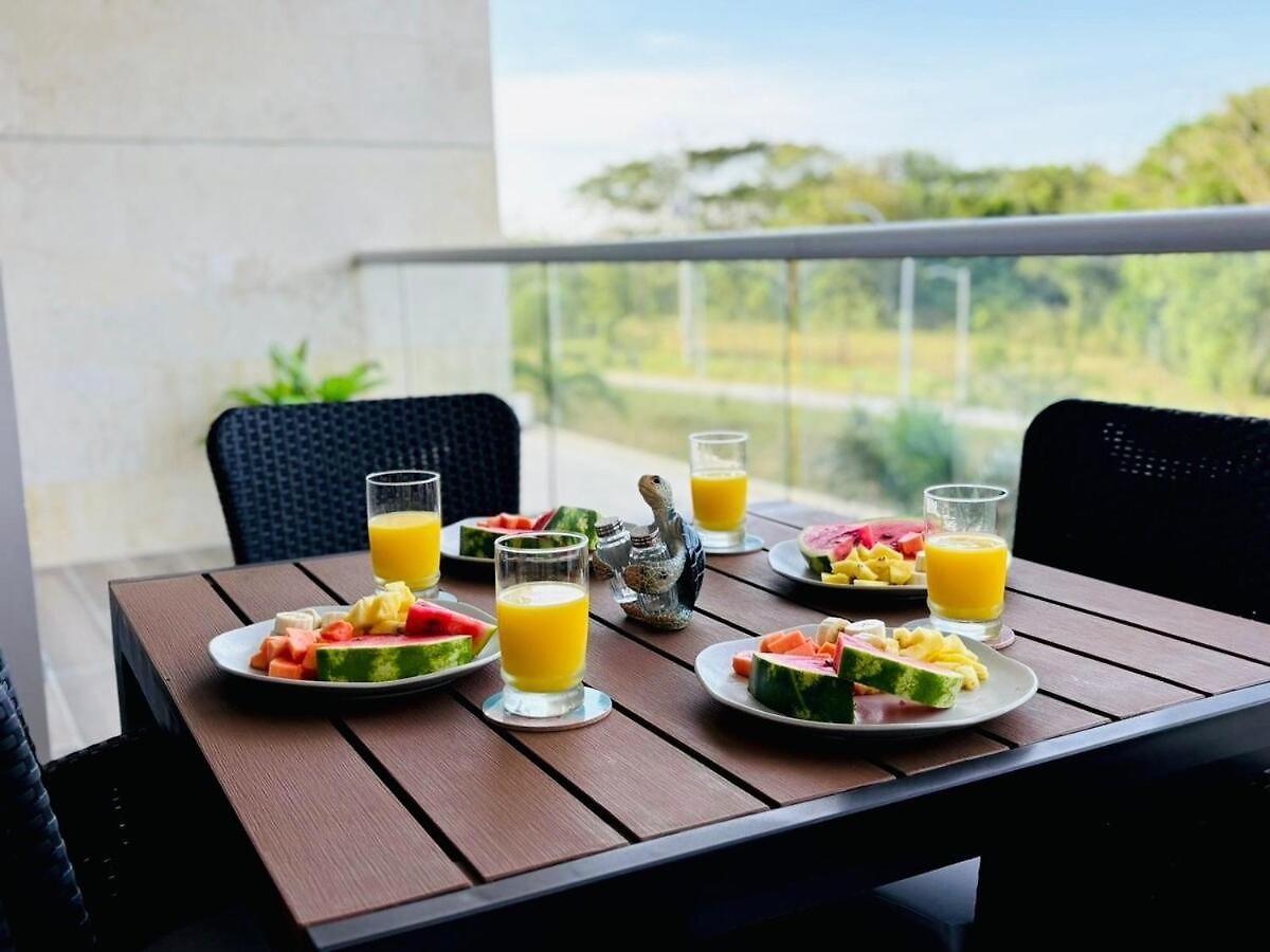 Apartamento Amplio 6 Con Piscina Y Playa En Baía Kristal Cartagena