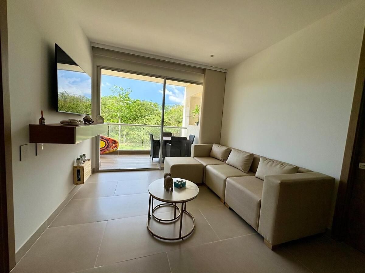 Apartamento Amplio 6 Con Piscina Y Playa En Baía Kristal Cartagena