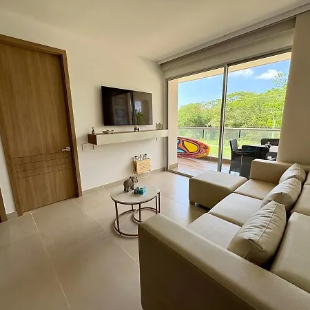 Apartamento Amplio 6 Con Piscina Y Playa En Baía Kristal *
