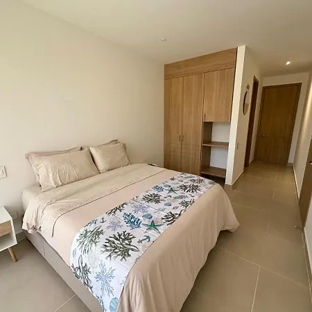 Amplio 6 Con Piscina Y Playa En Baía Kristal Apartamento Cartagena